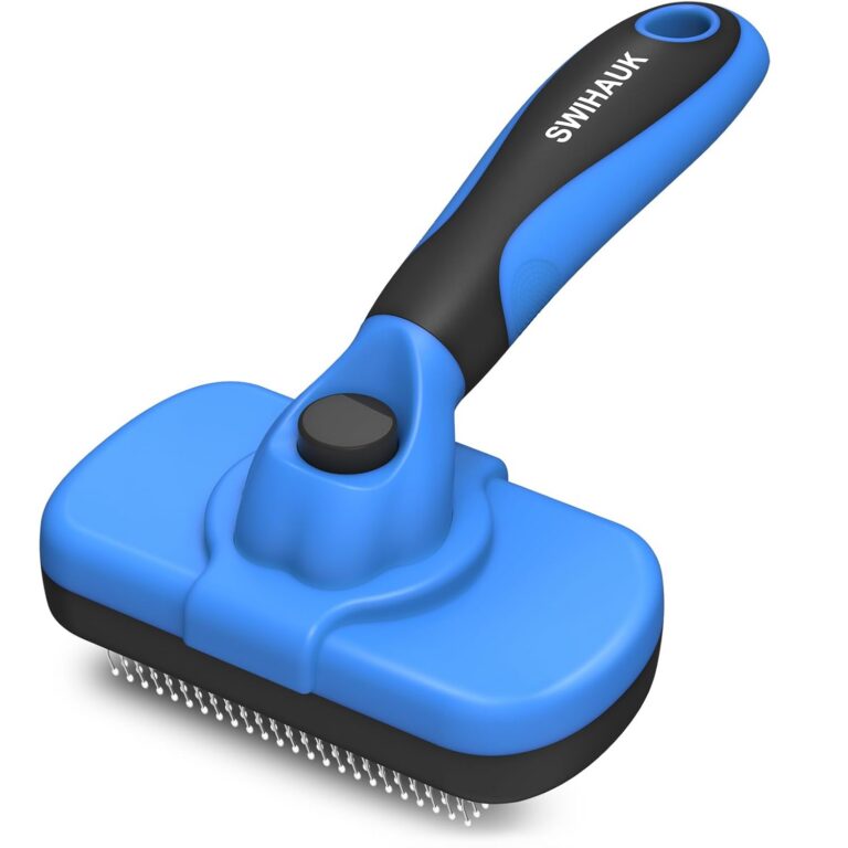 Transform Your Pet Grooming Experience with the Self-Cleaning Slicker Brush